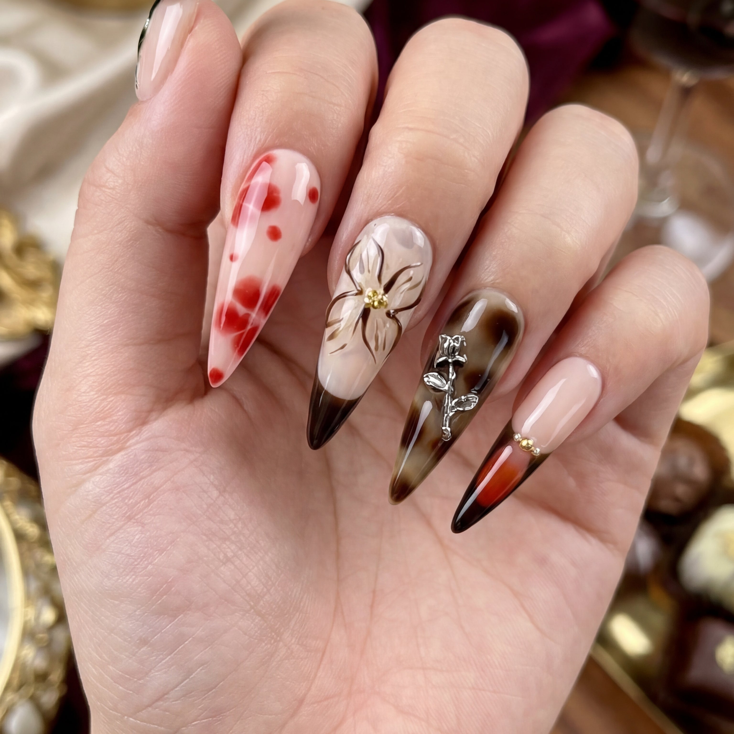Long Nails – Bold Statement Glam