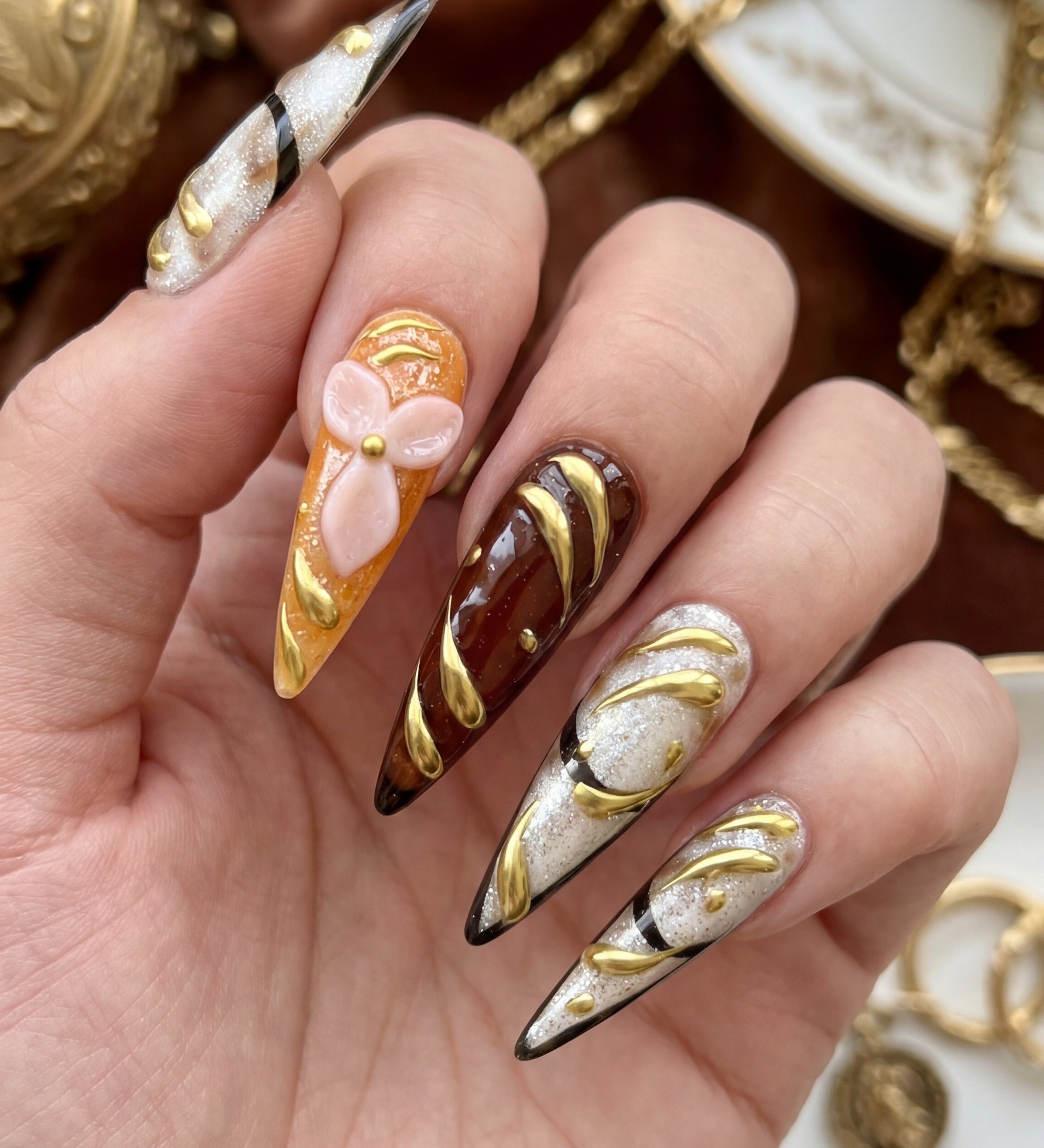 Nobel Romance - Regal, Vintage Glam, Refined Details, Classic Luxury