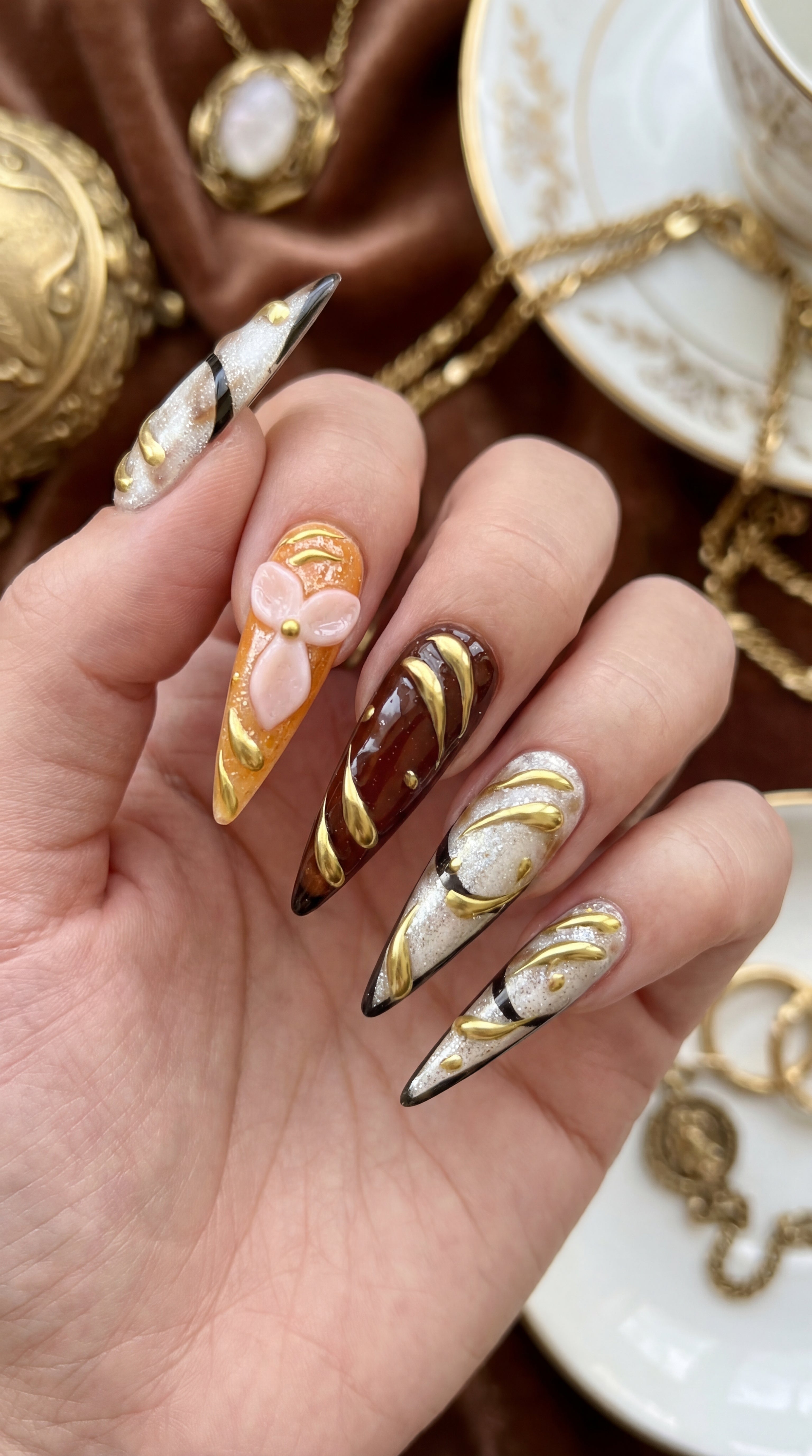 Nobel Romance - Regal, Vintage Glam, Refined Details, Classic Luxury