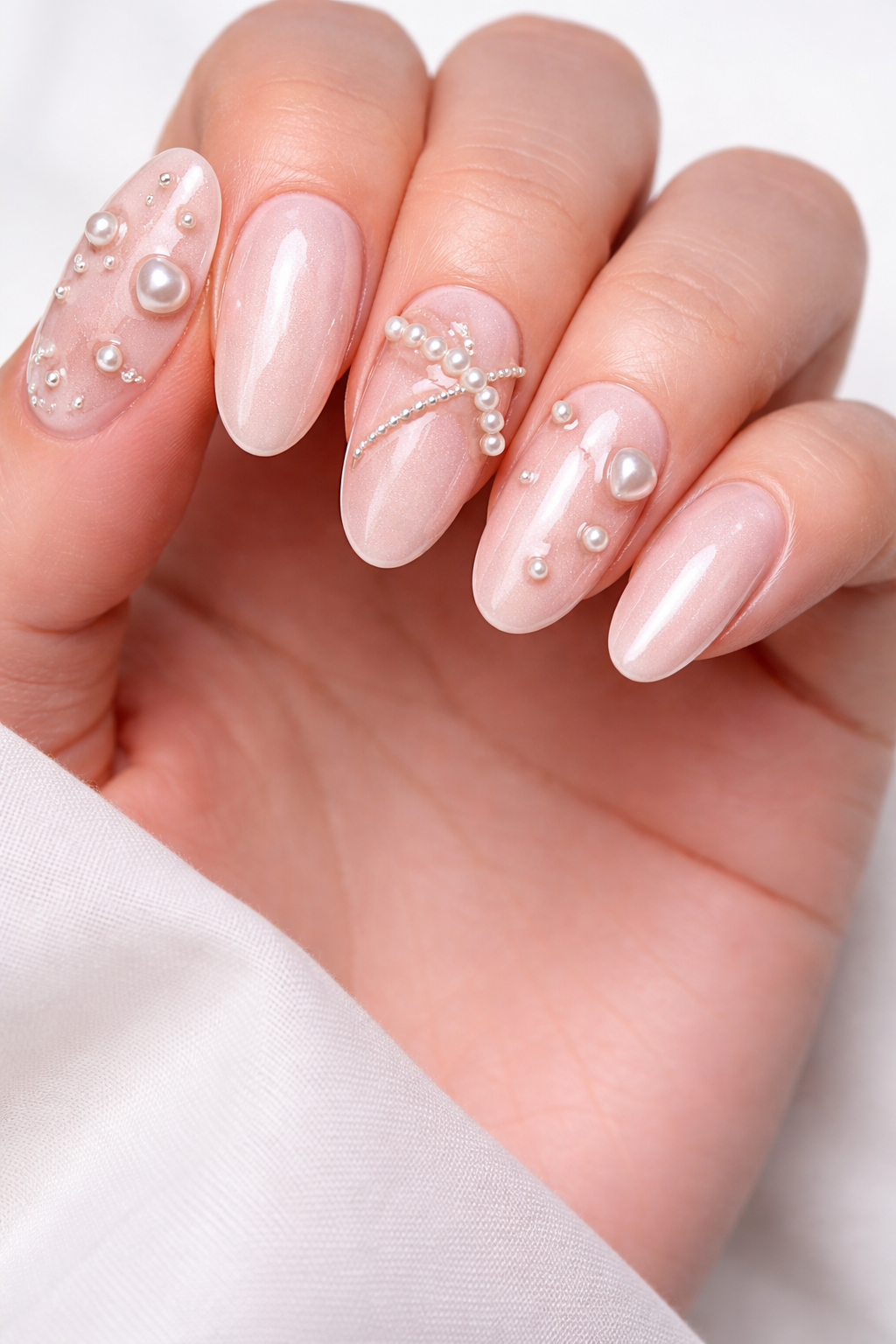 Blush Pearl Veil