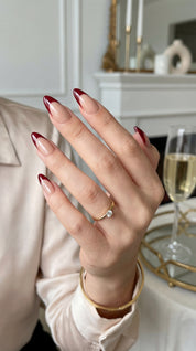Burgundy Mocha French