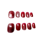 Burgundy Wine Glow