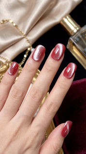 Burgundy Wine Glow