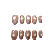 Champagne Glitter French