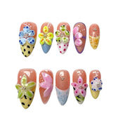 Pastel Garden Bloom
