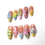 Pastel Garden Bloom