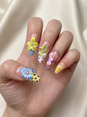 Pastel Garden Bloom