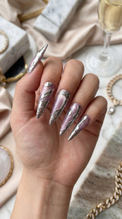 Silver Veil Stiletto