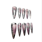 Silver Veil Stiletto