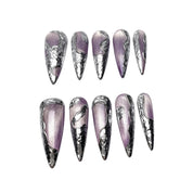 Silver Veil Stiletto